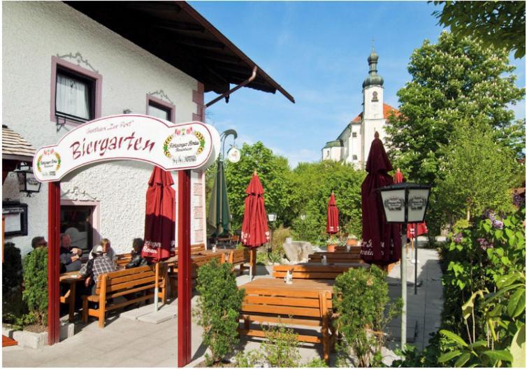 Gasthaus Zur Post Breitbrunn am Chiemsee Esterno foto
