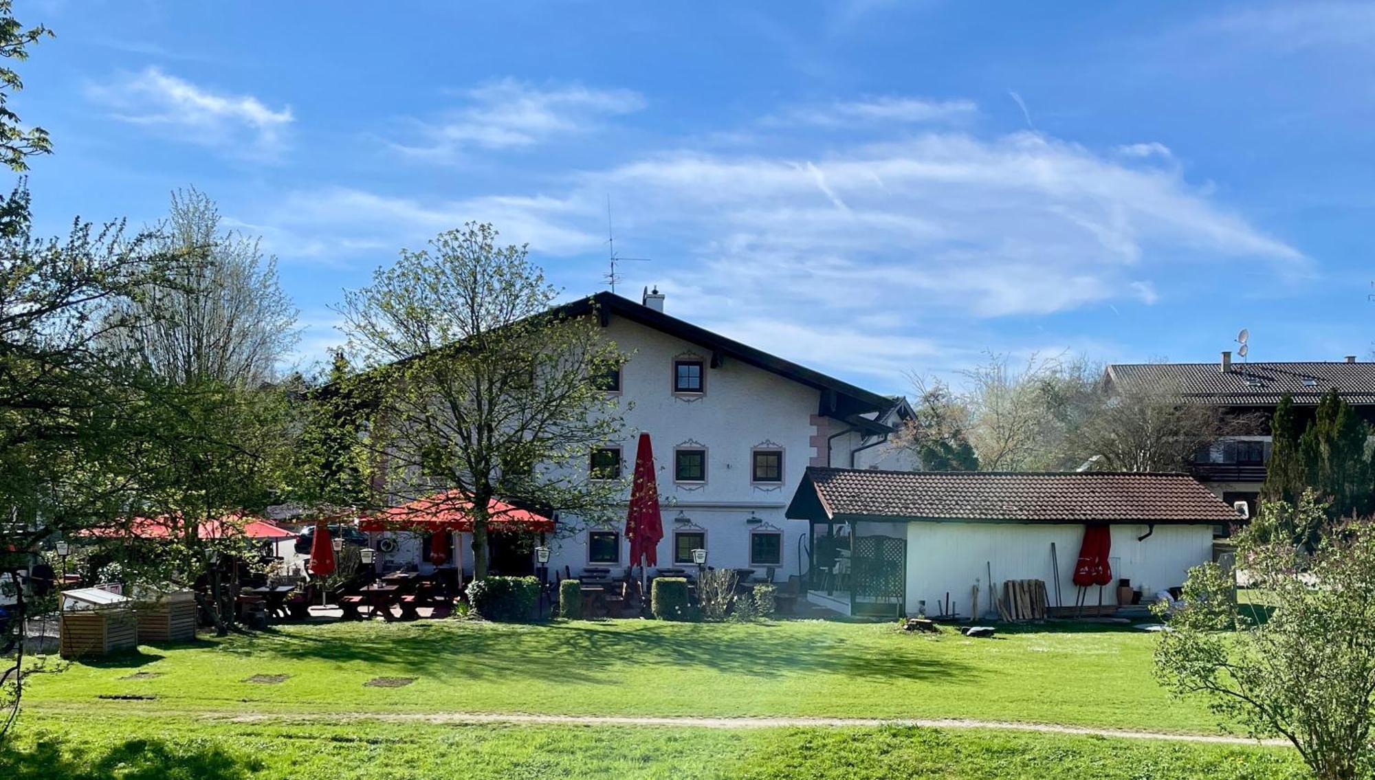 Gasthaus Zur Post Breitbrunn am Chiemsee Esterno foto
